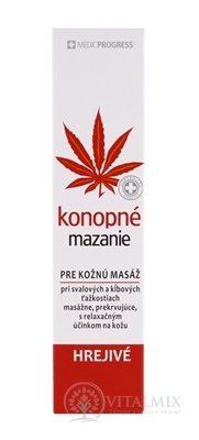 Konopné mazanie hrejivé 1x100 ml