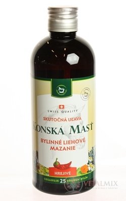 KONSKÁ MASŤ BYLINNÉ LIEHOVÉ MAZANIE hrejivé 1x400 ml