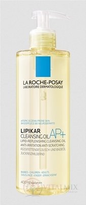 LA ROCHE-POSAY LIPIKAR CLEANSING OIL AP+ relipidačný čistiaci olej (MB154100) 1x400 ml