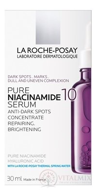 LA ROCHE-POSAY NIACINAMIDE 10 SERUM sérum proti tmavým škvrnám 1x30 ml