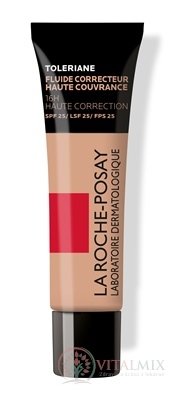 LA ROCHE-POSAY TOLERIANE MAKE-UP SPF25 12 korektívny make-up s ochranným faktorom 1x30 ml