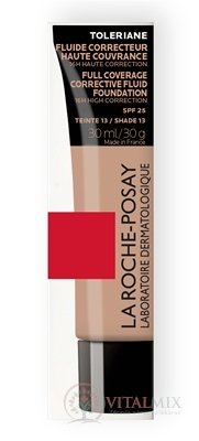 LA ROCHE-POSAY TOLERIANE MAKE-UP SPF25 13 korektívny make-up s ochranným faktorom 1x30 ml