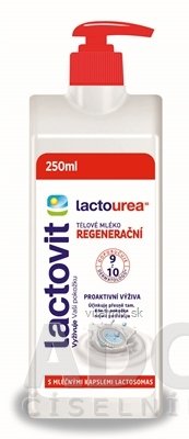 Lactovit Lactourea Telové mlieko Regeneračné, s lactosomas 1x250 ml