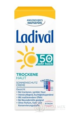 Ladival Na suchú kožu SPF 50+ krém 1x50 ml