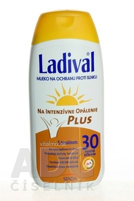 Ladival P+T Plus SPF 30 mlieko na ochranu proti slnku 1x200 ml