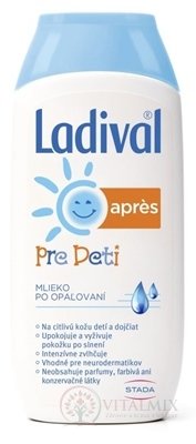 Ladival PRE DETI apres mlieko po opaľovaní 1x200 ml