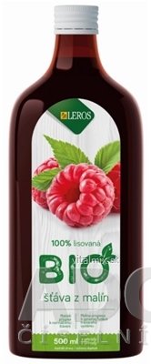 LEROS BIO šťava Malina 1x500 ml