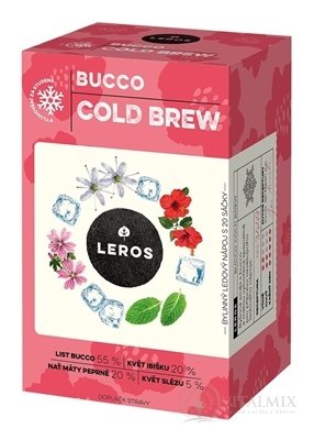 LEROS COLD BREW BUCCO nálevové vrecká (inov. 2021) 20x1,5 g (30 g)