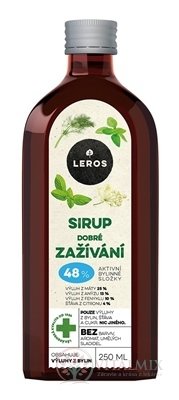 LEROS Sirup Dobré trávenie 1x250 ml