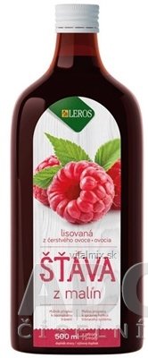 LEROS ŠŤAVA Malina 1x500 ml