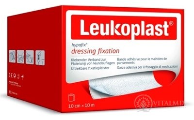 LEUKOPLAST HYPAFIX samolepiaci obväz, 10cm x 10m, 1x1 ks