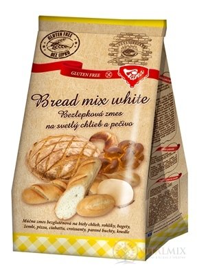 Liana Bread mix white plv (bezlepková zmes na svetlý chlieb a pečivo) 1x1000 g
