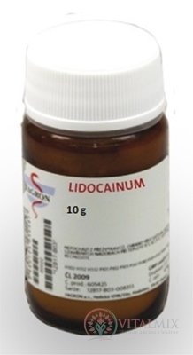 Lidocainum - FAGRON v liekovke širokohrdlej 1x10 g
