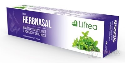 LIFTEA HERBNASAL masť na starostlivosť o pokožku v okolí nosa 1x10 g