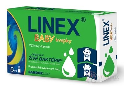 LINEX baby kvapky gtt 1x8 ml