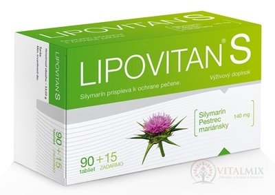 LIPOVITAN S tbl 90+15 zadarmo (105 ks)