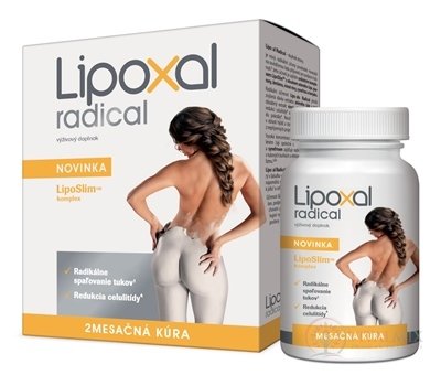 Lipoxal Radical tbl (2 mesačná kúra) 1x180 ks