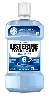 LISTERINE TOTAL CARE STAY WHITE ústna voda 1x500 ml