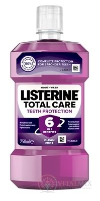 LISTERINE TOTAL CARE TEETH PROTECTION ústna voda 1x250 ml