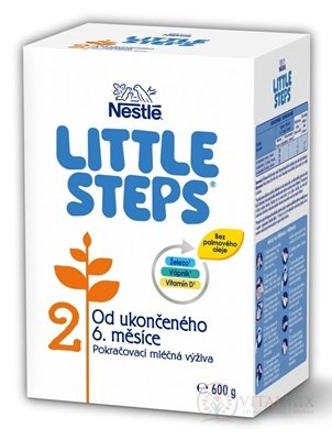 LITTLE STEPS 2 následná dojčenská mliečna výživa (od ukonč. 6. mesiaca) 1x600 g