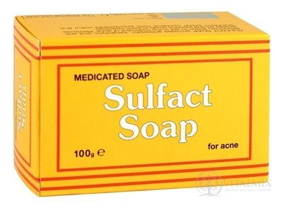 MEDICINÁLNE MYDLO SULFACT 1x100 g