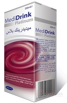 MediDrink Platinum príchuť lesné ovocie 30x200 ml