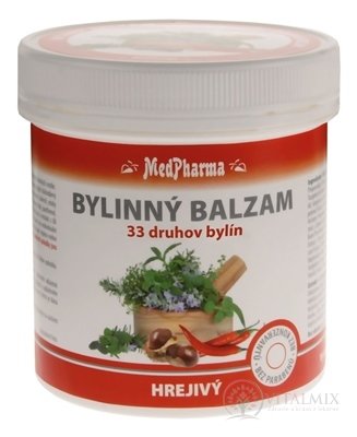 MedPharma BYLINNÝ BALZAM hrejivý extrak z 33 druhov bylín, 1x250 ml