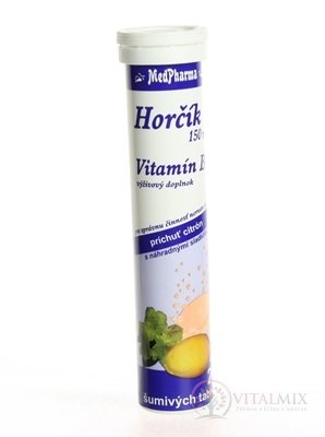 MedPharma HORČÍK 150MG+B6 tbl eff 1x20 ks