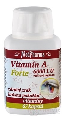 MedPharma Vitamín A 6000 I.U. Forte cps 1x67 ks