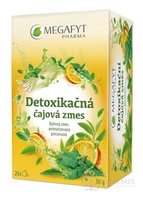MEGAFYT Detoxikačná čajová zmes bylinná zmes 20x1,5 g (30 g)