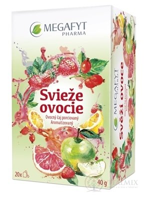 MEGAFYT Svieže ovocie ovocný čaj 20x2 g (40 g)