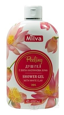 SPRCHOVÝ GÉL PEELING (Shower gel WHITE CLAY) 1x300 ml