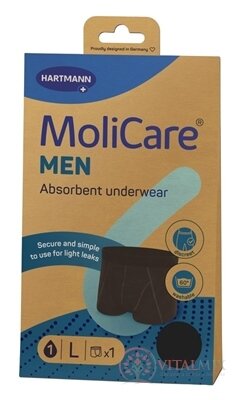 MoliCare MEN L absorpčná spodná bielizeň 1x1 ks
