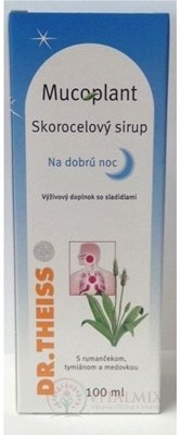 Mucoplant Skorocelový sirup Na dobrú noc 1x100 ml