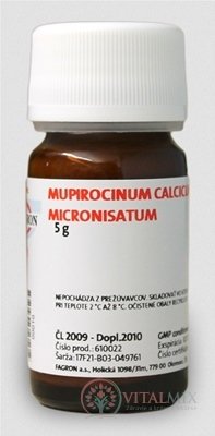 Mupirocinum calcicum dihydricum micronis - FAGRON v liekovke širokohrdlej 1x5 g