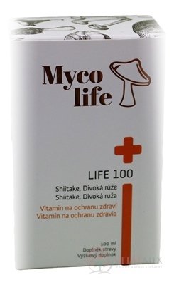 Myco life - LIFE 100 sol (shiitake, divoká ruža) 1x100 ml