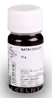 Natrii disulfis - FAGRON v liekovke 1x10 g