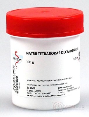 Natrii tetraboras decahydricus - FAGRON v dóze 1x100 g