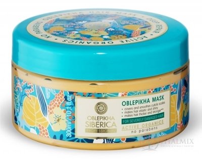 NATURA SIBERICA OBLEPIKHA Mask maska na vlasy rakytníková, závažne poškodenie 1x300 ml