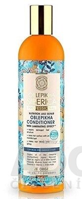 NATURA SIBERICA Rakytníkový kondicionér pre slabé a poškodené vlasy 1x400 ml
