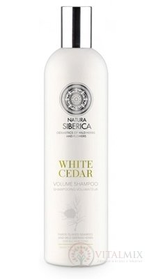 NATURA SIBERICA WHITE CEDAR Shampoo šampón pre objem Biely céder 1x400 ml