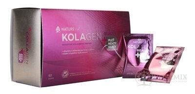 NATUREVIA Kolagén BEAUTY + bioaktívne kolagénové peptidy vrecúška 1x60 ks