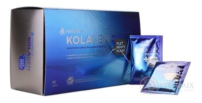 NATUREVIA KOLAGÉN MORSKÝ BEAUTY + bioaktívne morské kolagénové peptidy vrecúška 1x60 ks
