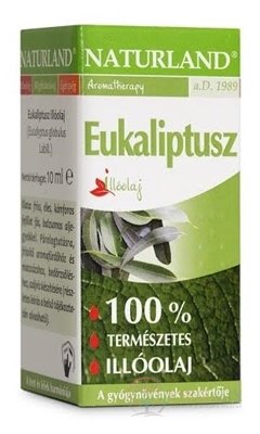 NATURLAND 100% ÉTERICKÝ OLEJ EUKALYPUS 1x10 ml