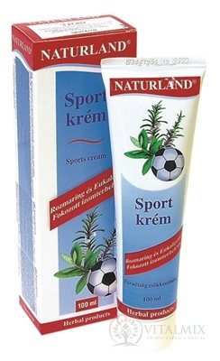 NATURLAND KRÉM PRE ŠPORTOVCOV 1x100 ml