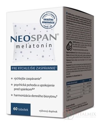 NEOSPAN melatonín cps 1x60 ks