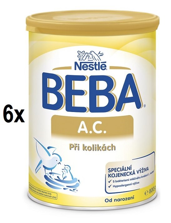 BEBA A.C. Anticolics 800G 6ks