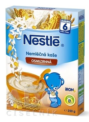 Nestlé Nemliečna kaša Osemzrnná (od ukonč. 6. mesiaca) 1x250 g