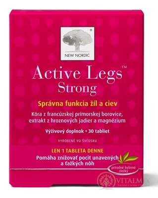 NEW NORDIC Active Legs Strong tbl 1x30 ks