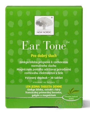 NEW NORDIC Ear Tone tbl 1x30 ks